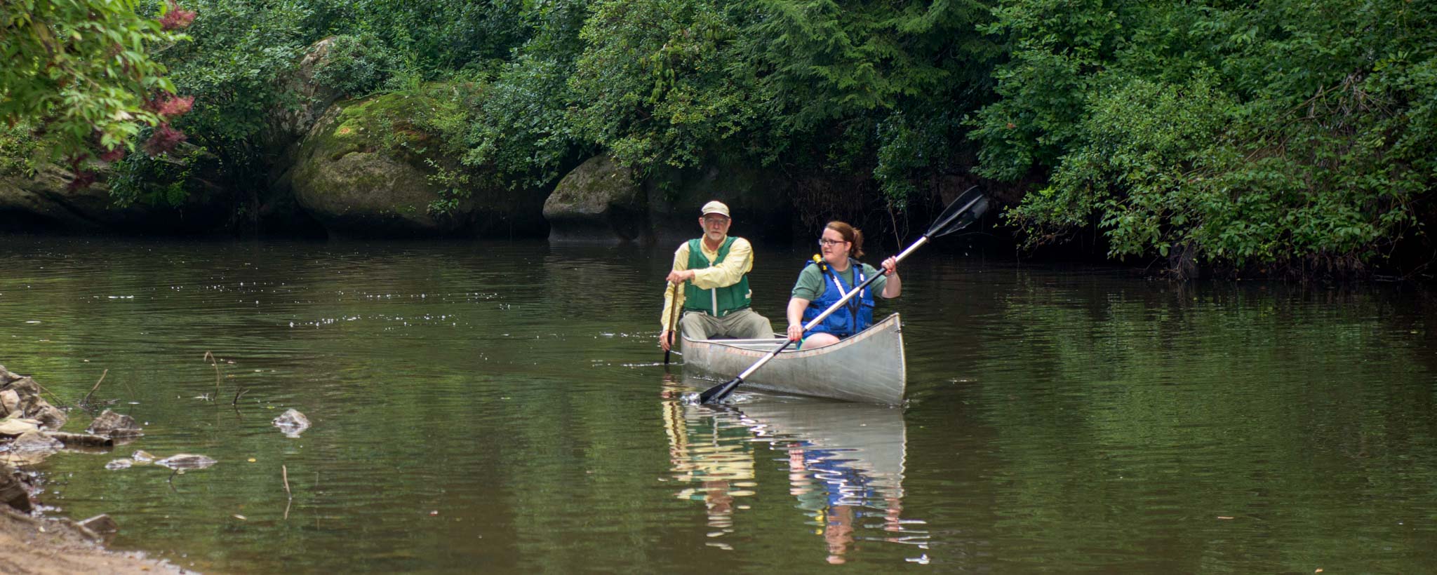 Canoeing on Bear Creek