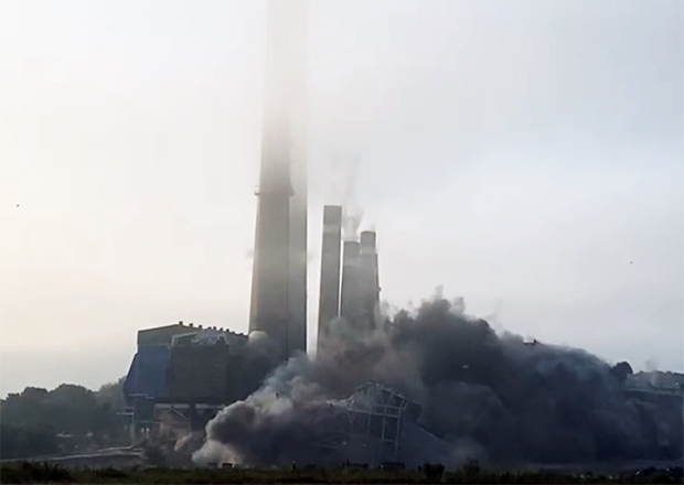 Colbert Fossil Plant Implosion