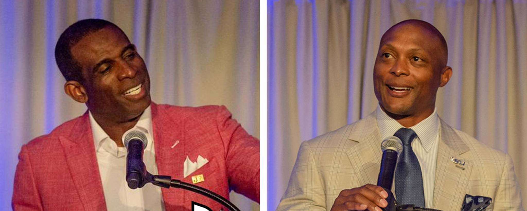 Deion Sanders and Eddie George