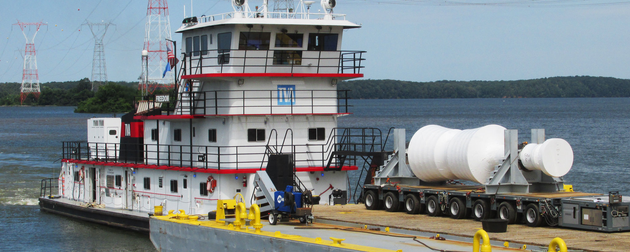 TVA Tug Boat with Generator