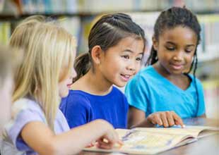 Girls in a classroom