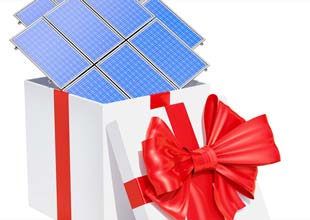 Green Switch in a gift box