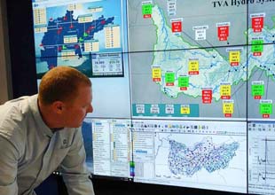 James Everett at TVA’s River Forecast Center