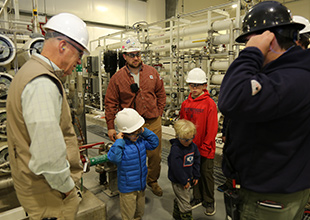Good Stewardship Unites TVA and Local Cub Scouts During Allen Gas Plant Tour