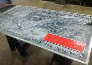 Decades-old sign from Nickajack Dam