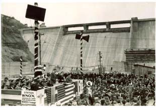 Norris dam dedication
