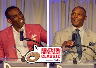 Deion Sanders and Eddie George