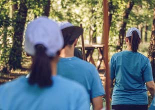 Women on trail