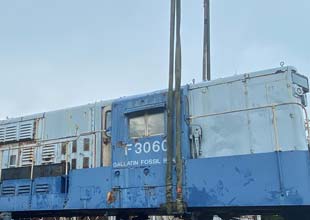 Lifting the train