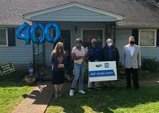 TVA's 400th home uplift program