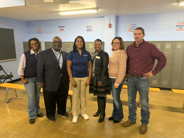 TVA Donates Allen Benches to Riverview Elementary