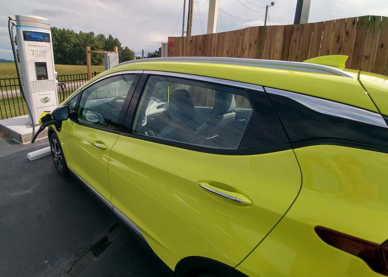 Tim Ezzell's Chevrolet Bolt gets a charge