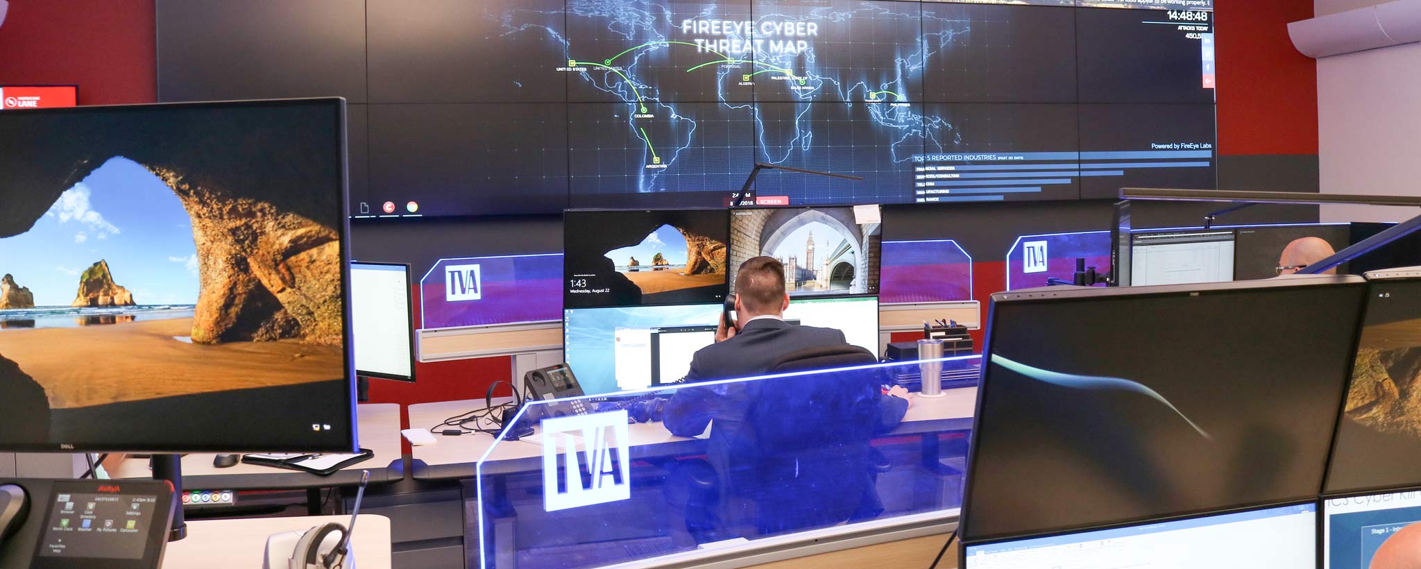 TVA Cyber Security Person Working