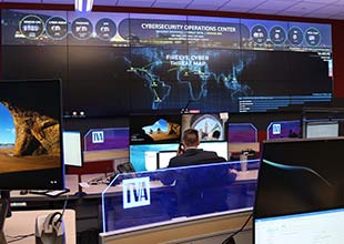 TVA Cyber Security Person Working