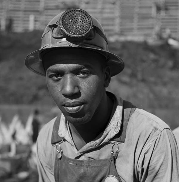 Construction worker from 1940s