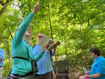 Birdability coordinator with participants