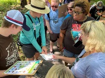 Birdability coordinator with participants
